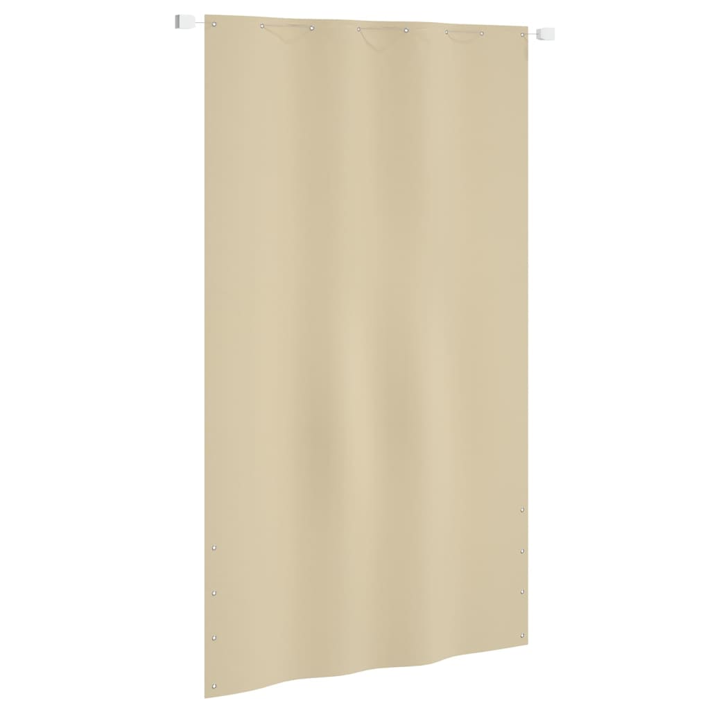 Vidaxl Balkon Bildschirm 140x240 cm Oxford Stoff Beige