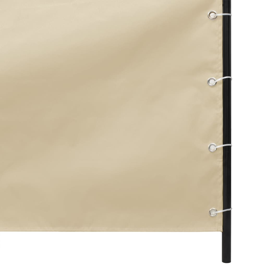 Vidaxl balkongskärm 140x240 cm oxford tyg beige