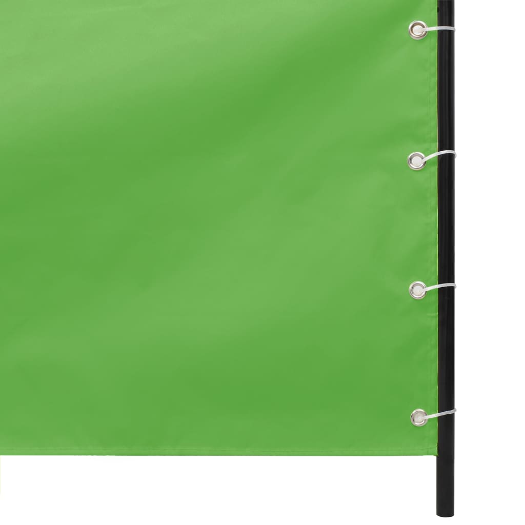 Écran de balcon Vidaxl 100x240 cm Oxford tissu vert clair