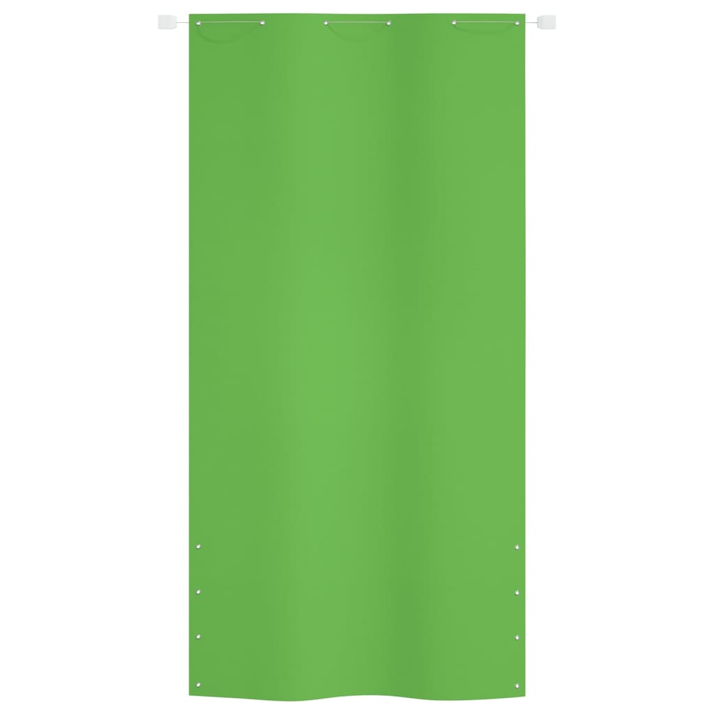 Écran de balcon Vidaxl 120x240 cm Oxford tissu vert clair