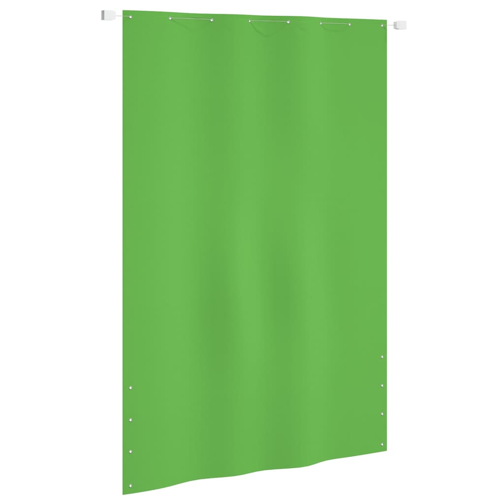 Vidaxl Balcony screen 160x240 cm Oxford fabric light green