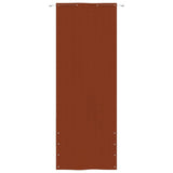 Vidaxl balkonscherm 80x240 cm oxford stof terracottakleurig