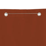 Vidaxl balkonscherm 80x240 cm oxford stof terracottakleurig