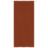 Vidaxl Balkon Screen 120x240 cm Oxford Stoff Terracotta -Colored