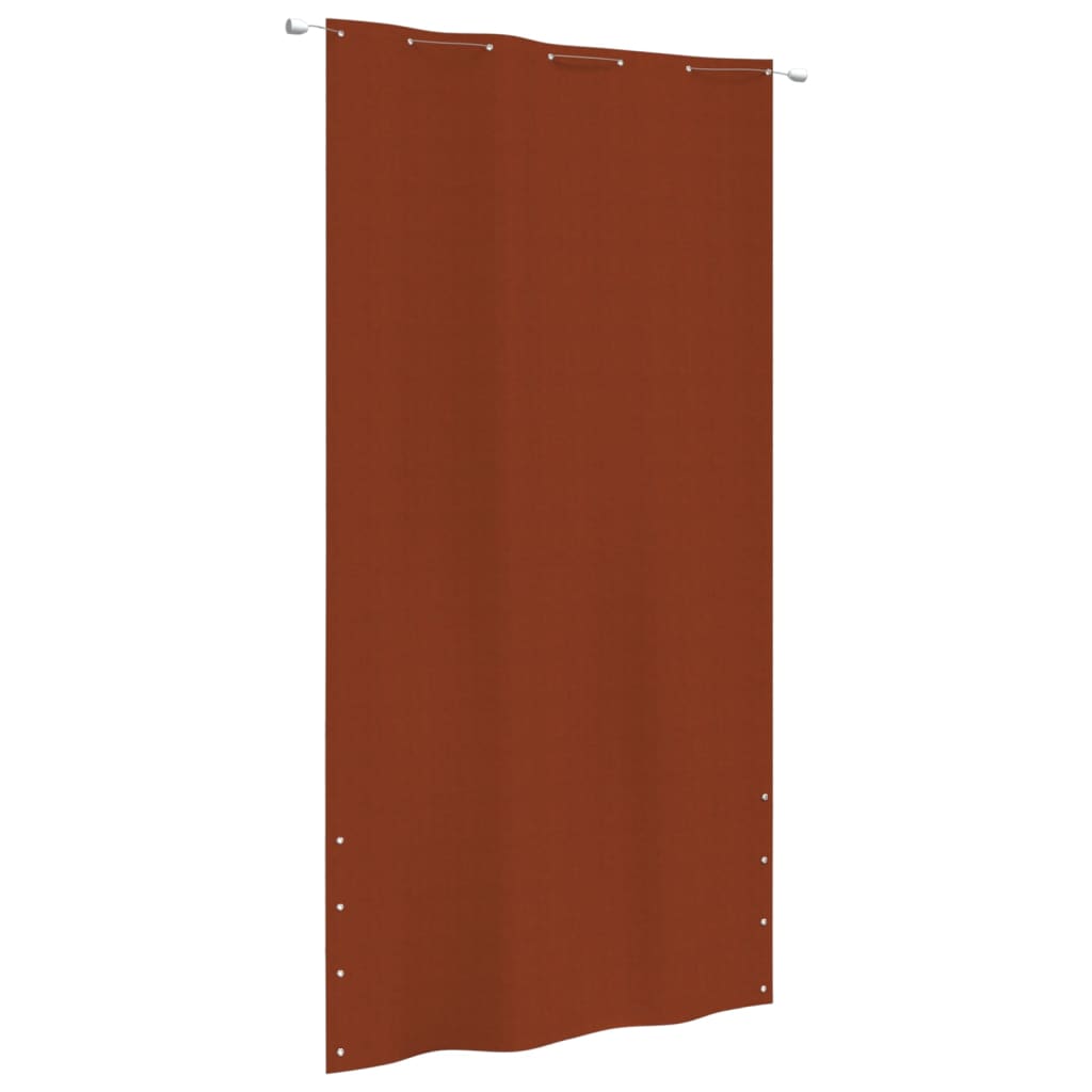 Vidaxl Balcony screen 140x240 cm Oxford fabric terracotta -colored