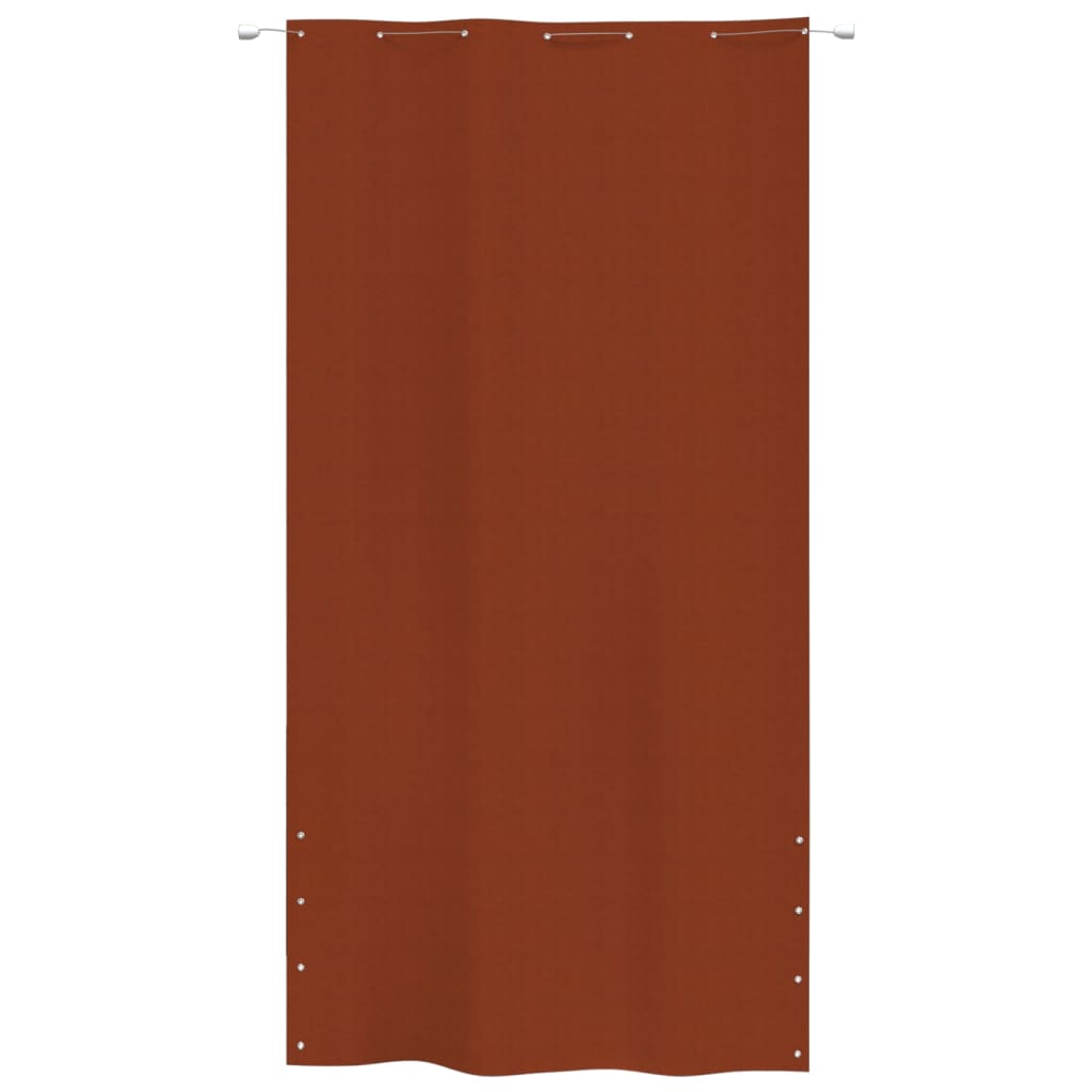 Vidaxl Balcony screen 140x240 cm Oxford fabric terracotta -colored