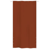 Vidaxl Balcony screen 140x240 cm Oxford fabric terracotta -colored