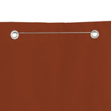 Vidaxl Balcony screen 140x240 cm Oxford fabric terracotta -colored