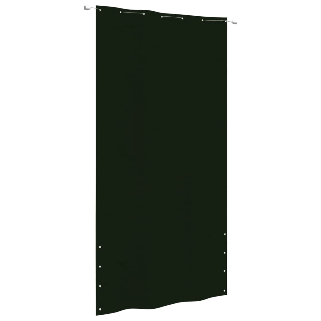 Vidaxl Balcony screen 140x240 cm Oxford fabric dark green