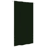 Vidaxl Balcony screen 140x240 cm Oxford fabric dark green