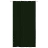 Vidaxl Balcony screen 140x240 cm Oxford fabric dark green