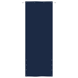 Vidaxl balkonscherm 80x240 cm oxford stof blauw