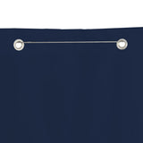 Vidaxl balkonscherm 100x240 cm oxford stof blauw