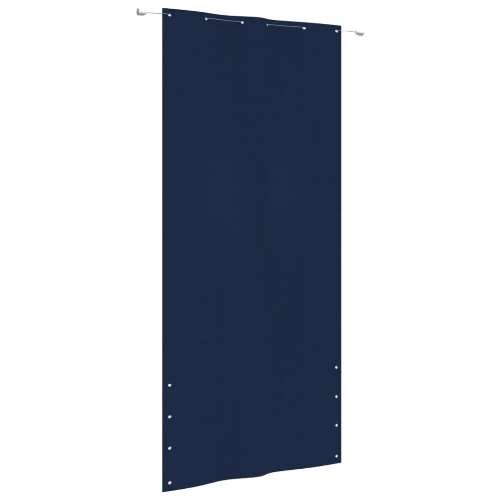 Vidaxl Balcony Schermata 120x240 cm tessuto oxford blu blu