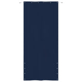 Vidaxl Balcony Schermata 120x240 cm tessuto oxford blu blu