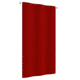 Vidaxl balkonscherm 120x240 cm oxford stof rood