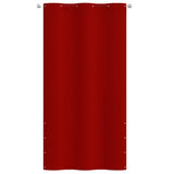 Vidaxl balkonscherm 120x240 cm oxford stof rood