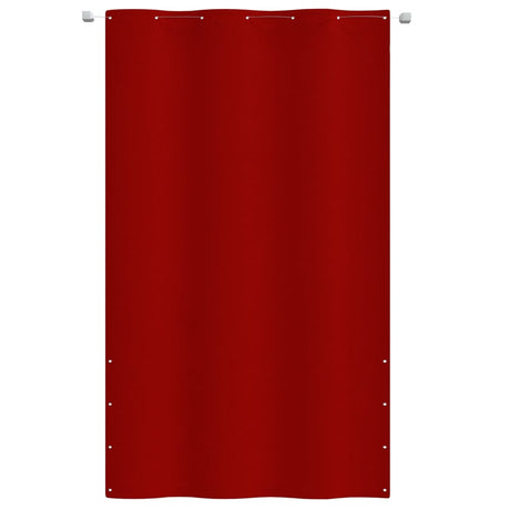 Vidaxl balkonscherm 140x240 cm oxford stof rood