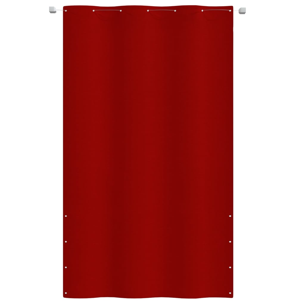 Vidaxl Balcony Schermata 140x240 cm tessuto Oxford rosso