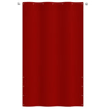 Vidaxl Balcony Schermata 140x240 cm tessuto Oxford rosso