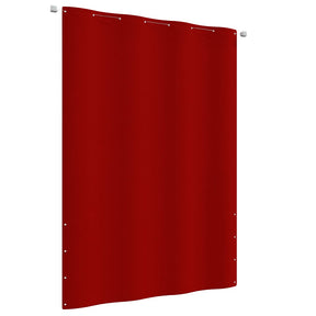 Vidaxl balkonscherm 160x240 cm oxford stof rood
