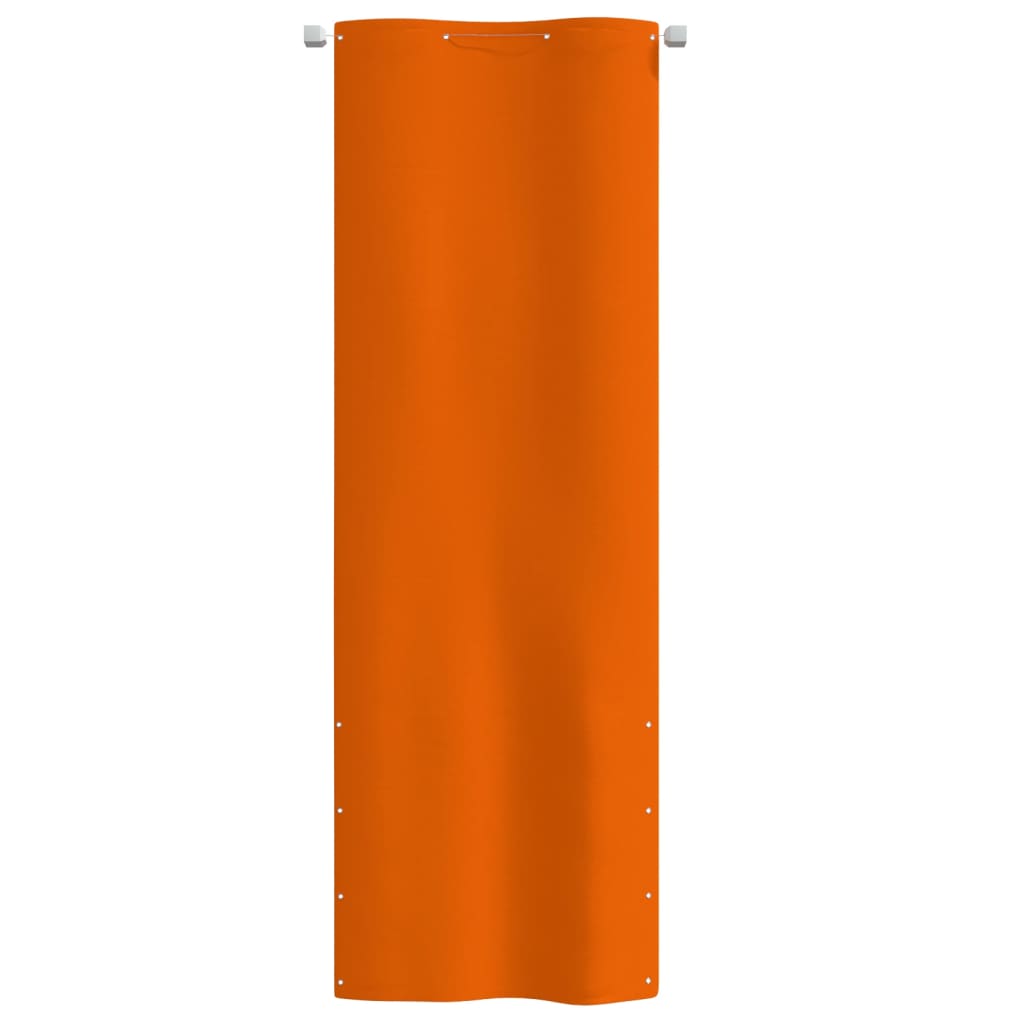 Vidaxl balkongskärm 80x240 cm Oxford tyg orange