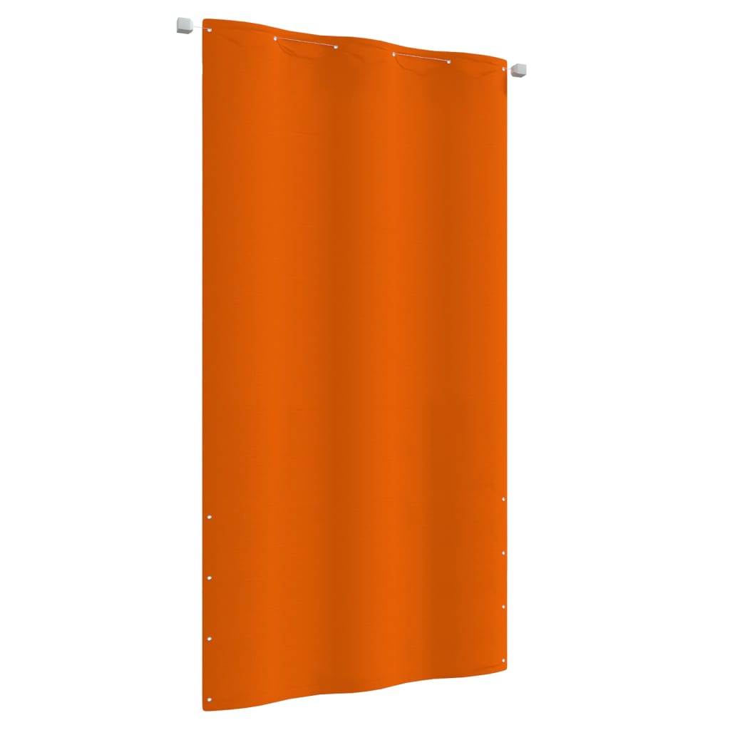 Écran de balcon Vidaxl 120x240 cm Oxford Fabric Orange