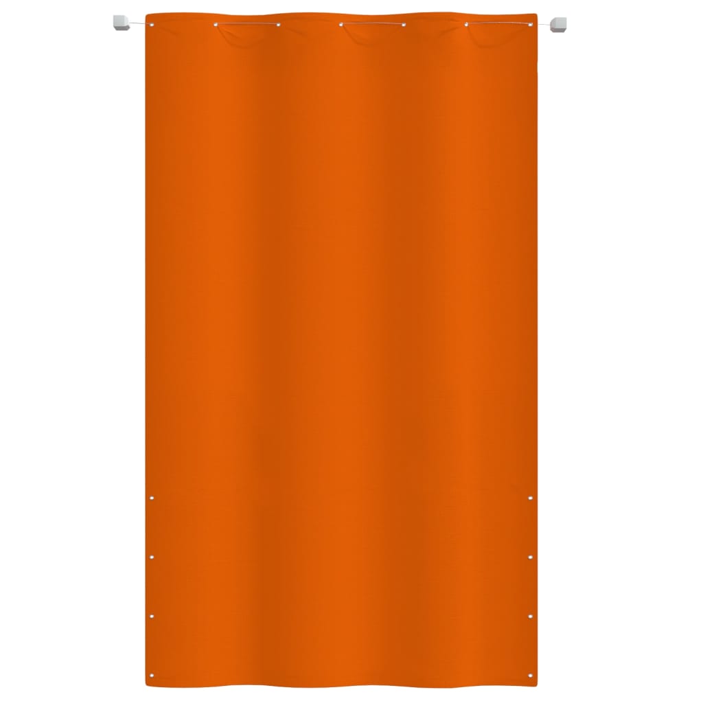 Vidaxl balkonskærm 140x240 cm oxford stof orange