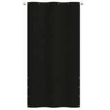 Écran de balcon Vidaxl 120x240 cm Oxford tissu noir