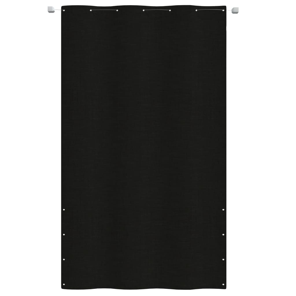 Vidaxl Balcony screen 140x240 cm Oxford fabric black