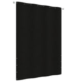 Écran de balcon Vidaxl 160x240 cm Oxford tissu noir