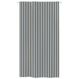 Vidaxl Balcony screen 140x240 cm Oxford fabric anthracite -colored and white