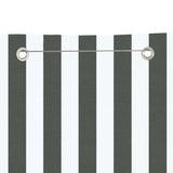 Vidaxl Balcony screen 140x240 cm Oxford fabric anthracite -colored and white