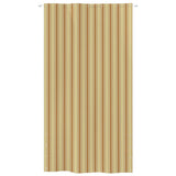 Vidaxl balkonscherm 140x240 cm oxford stof geel en oranje