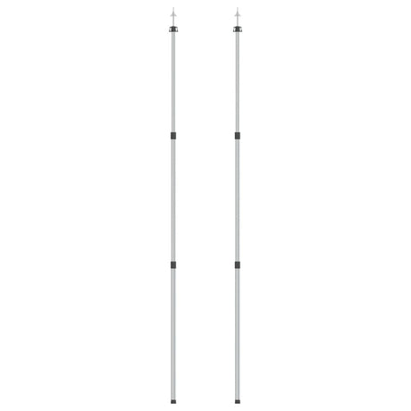 Vidaxl luifelstokken 2 st telescopisch 102-260 cm aluminium