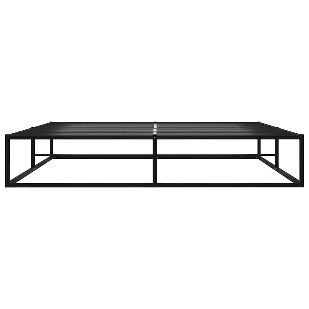 Vidaxl bedframe metaal zwart 180x200 cm