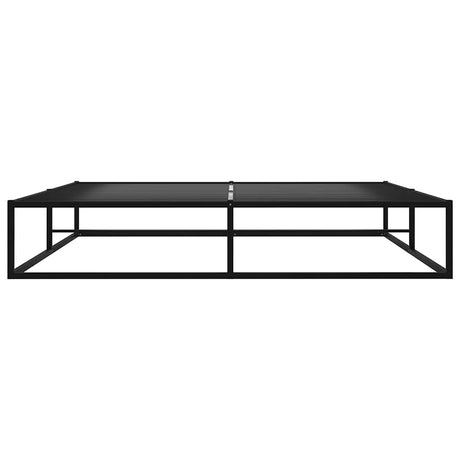 Vidaxl bedframe metaal zwart 180x200 cm