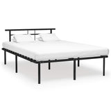 Vidaxl bedframe metaal zwart 160x200 cm