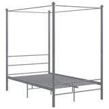 Vidaxl hemelbedframe metaal grijs 120x200 cm