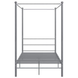 Vidaxl hemelbedframe metaal grijs 120x200 cm