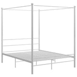 Vidaxl hemelbedframe metaal wit 160x200 cm