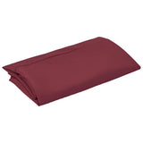 Vidaxl vervangingsdoek voor zweefparasol 300 cm bordeauxrood