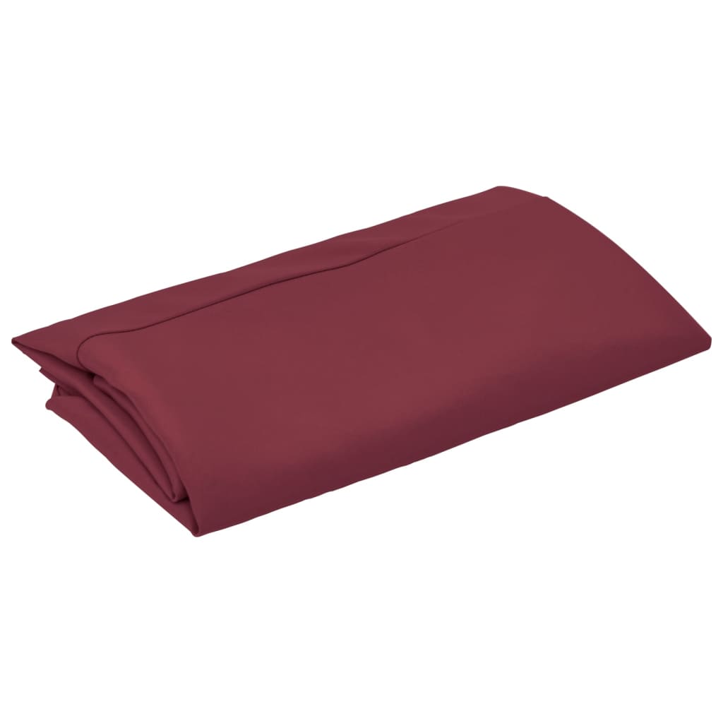 Vidaxl erstatningsklut for flytende parasol 300 cm Bordeaux rød