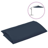 Vidaxl vervangingsdoek voor tuinparasol 350 cm blauw