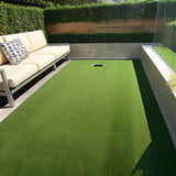 Vidaxl kunstgras 7 9 mm 0,5x5 m groen