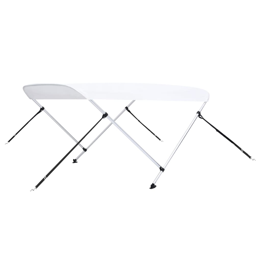 VidaXL Biminitop 2-bows 150x120x110 cm white