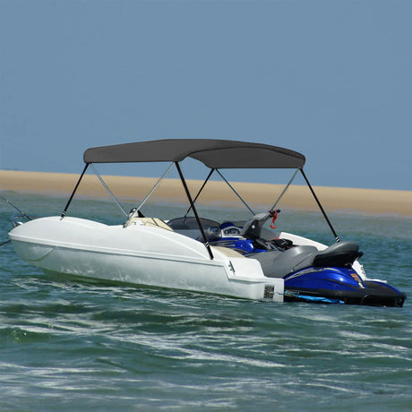 Vidaxl biminitop 2-boogs 180x150x110 cm antracietkleurig