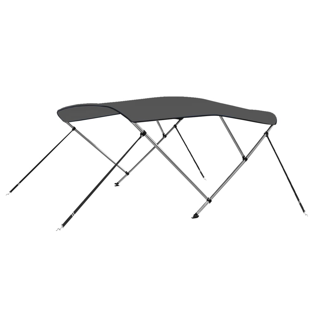 VidaXL Biminitop 3-bows 183x160x137 cm anthracite-colored