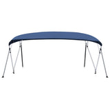 Vidaxl Biminitop 4-boogs 243x (230-244) x137 cm blu navy