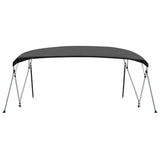 Vidaxl biminitop 4-boogs 243x(230-244)x137 cm antracietkleurig